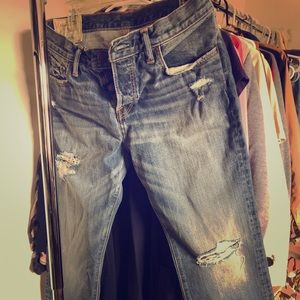 Men’s Abercrombie Destroyed Jean